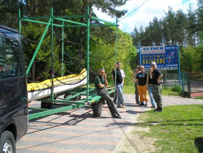 spływy kajakowe  - lato-2007