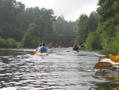 spływy kajakowe  - hancza-2007