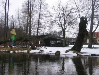 spływy kajakowe  - marcin-i-olaf-3-dniowy-zimowy-splyw-krutynia-z-noclegami-pod-namiotem-31-01-2007-03-02-20007