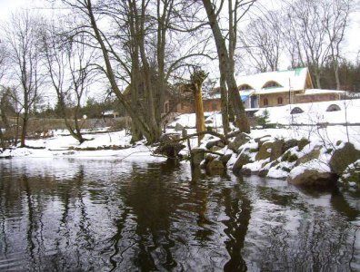 spływy kajakowe  - marcin-i-olaf-3-dniowy-zimowy-splyw-krutynia-z-noclegami-pod-namiotem-31-01-2007-03-02-20007