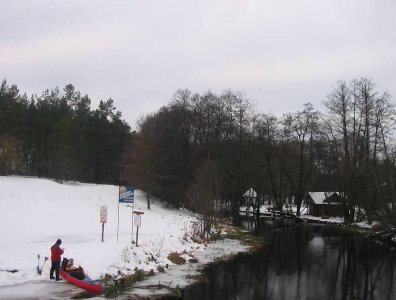 spływy kajakowe  - marcin-i-olaf-3-dniowy-zimowy-splyw-krutynia-z-noclegami-pod-namiotem-31-01-2007-03-02-20007