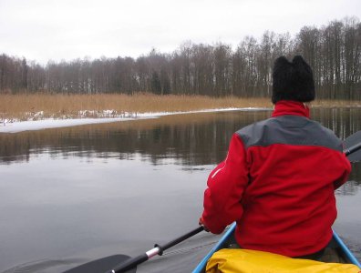 spływy kajakowe  - marcin-i-olaf-3-dniowy-zimowy-splyw-krutynia-z-noclegami-pod-namiotem-31-01-2007-03-02-20007