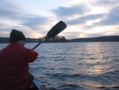 spływy kajakowe  - marcin-i-olaf-3-dniowy-zimowy-splyw-krutynia-z-noclegami-pod-namiotem-31-01-2007-03-02-20007