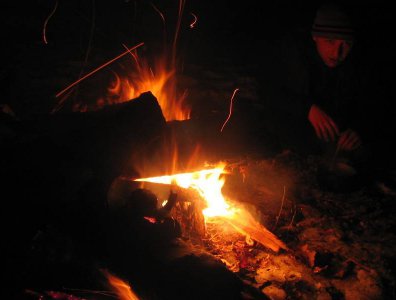 Zdjęcia z naszych spływów kajakowych - marcin-i-olaf-3-dniowy-zimowy-splyw-krutynia-z-noclegami-pod-namiotem-31-01-2007-03-02-20007