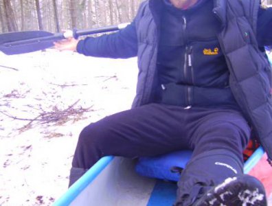 spływy kajakowe  - marcin-i-olaf-3-dniowy-zimowy-splyw-krutynia-z-noclegami-pod-namiotem-31-01-2007-03-02-20007