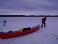 Zdjęcia z naszych spływów kajakowych - marcin-i-olaf-3-dniowy-zimowy-splyw-krutynia-z-noclegami-pod-namiotem-31-01-2007-03-02-20007