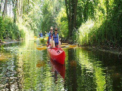 Paddeln in Polen in Masuren. Kanu auf Krutynia, Rospuda, Biebrza ...